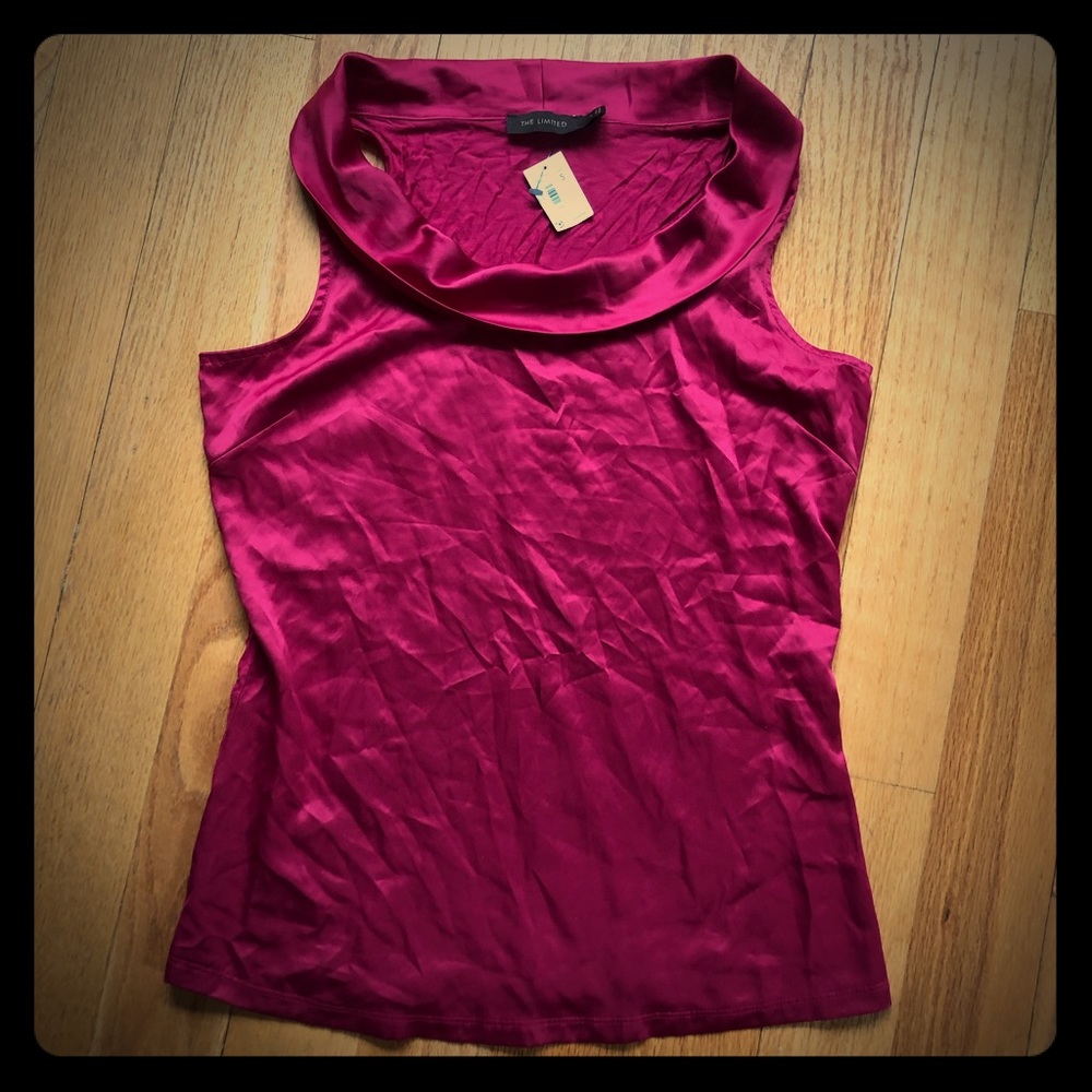 NWT The Limited drape neck tank, size small